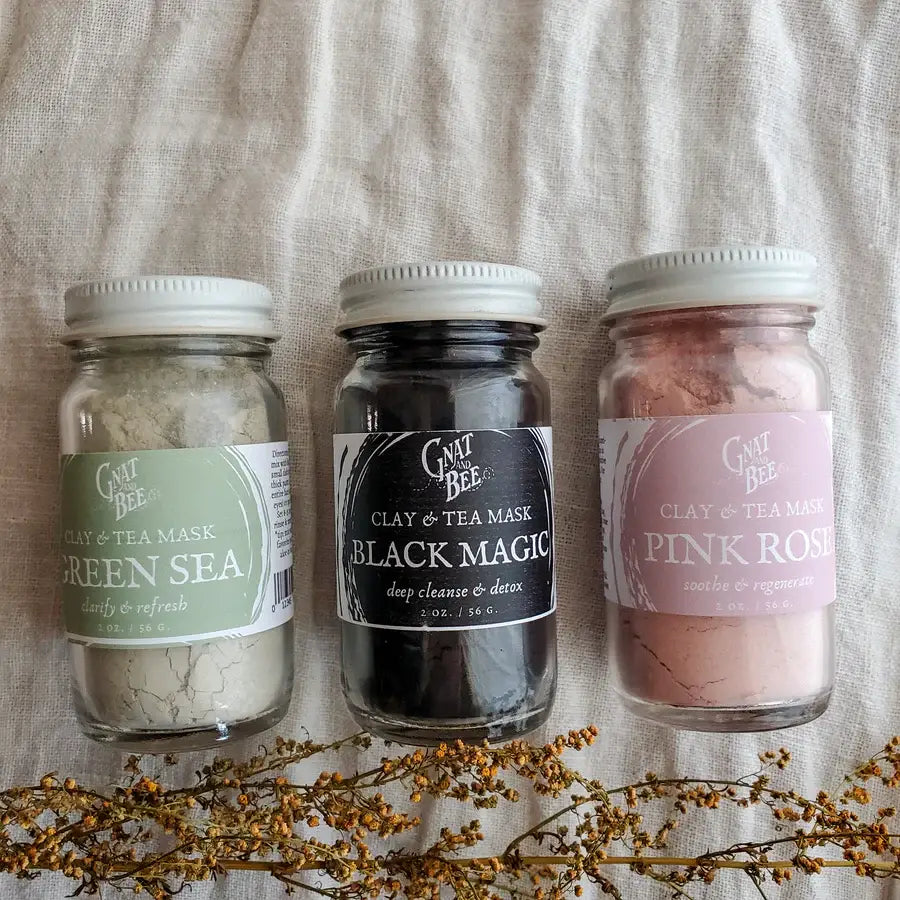Gnat & Bee Green Sea Clay Face Mask