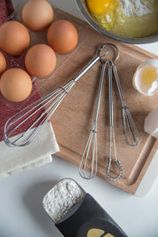 Fox Run Mini Whisks- Chrome Plated, Set of 4