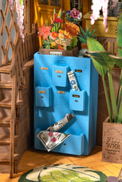 DIY Miniature House Book Nook Kit: Garden House