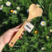 Bamboo Heart Serving Spoon