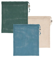 Le Marche Pine Mesh Produce Bags Set of 3