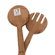 Prairie Set 2 Serving Utensils Acacia Wood