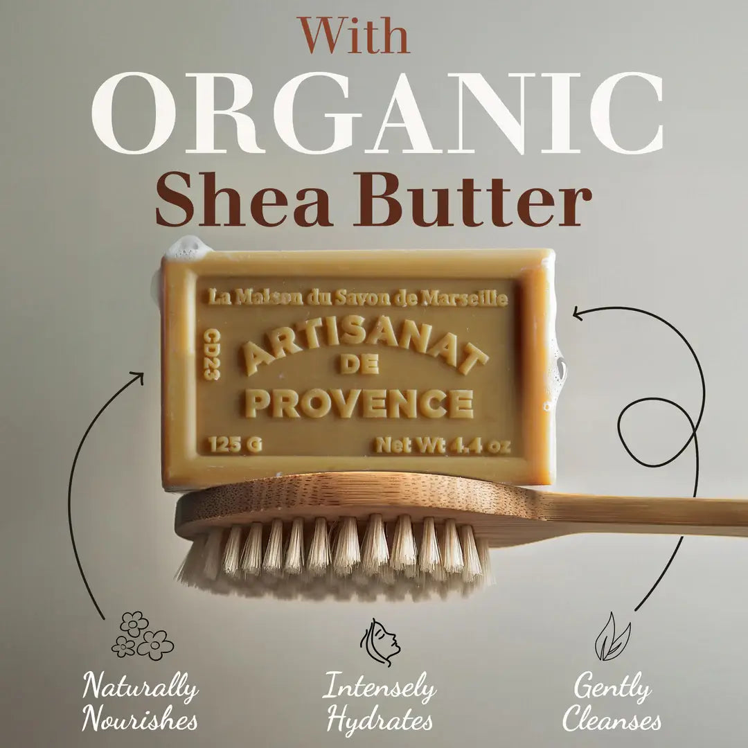 Shea Butter Soap- Exfoliating Lavender 125g/4.40 oz