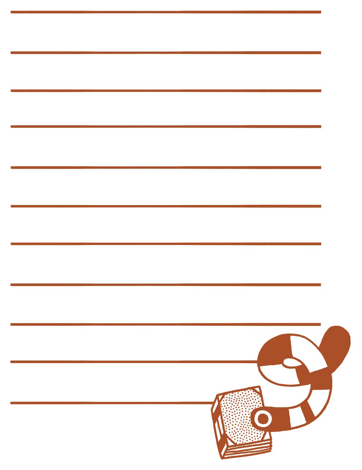 Bookworm Letter Writing Kit