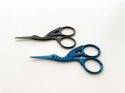 Classic Stork Embroidery Scissors