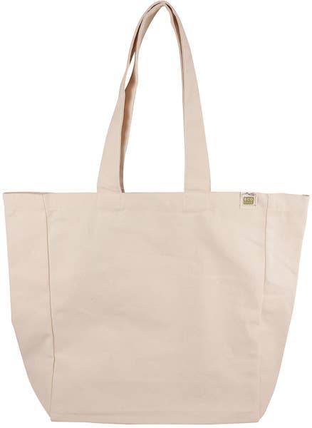 ECOBAGS Recycled Cotton Tote with Pocket