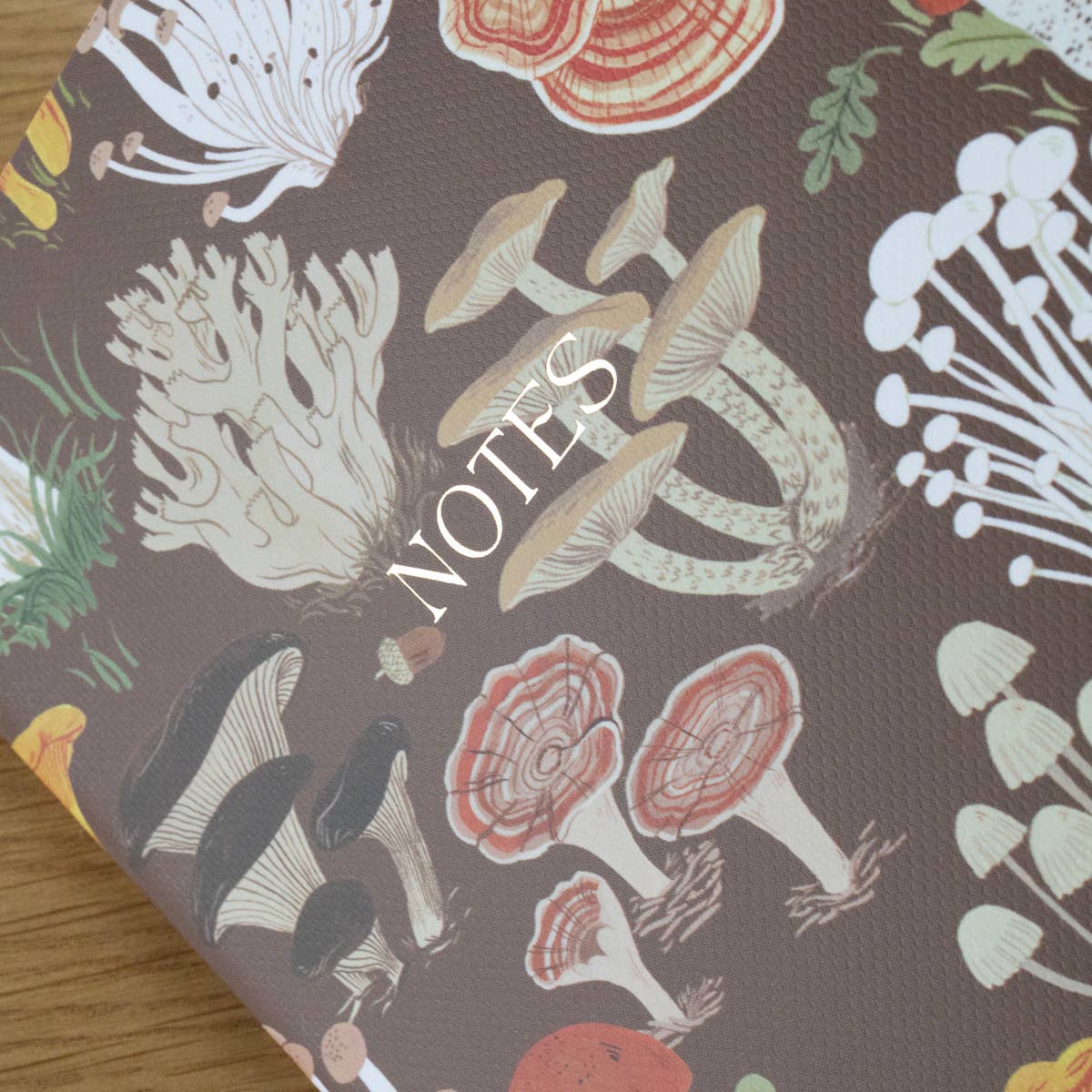 MUSHROOMS | SOFT-COVER NOTEBOOK (grid)