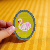 Swan Sticker