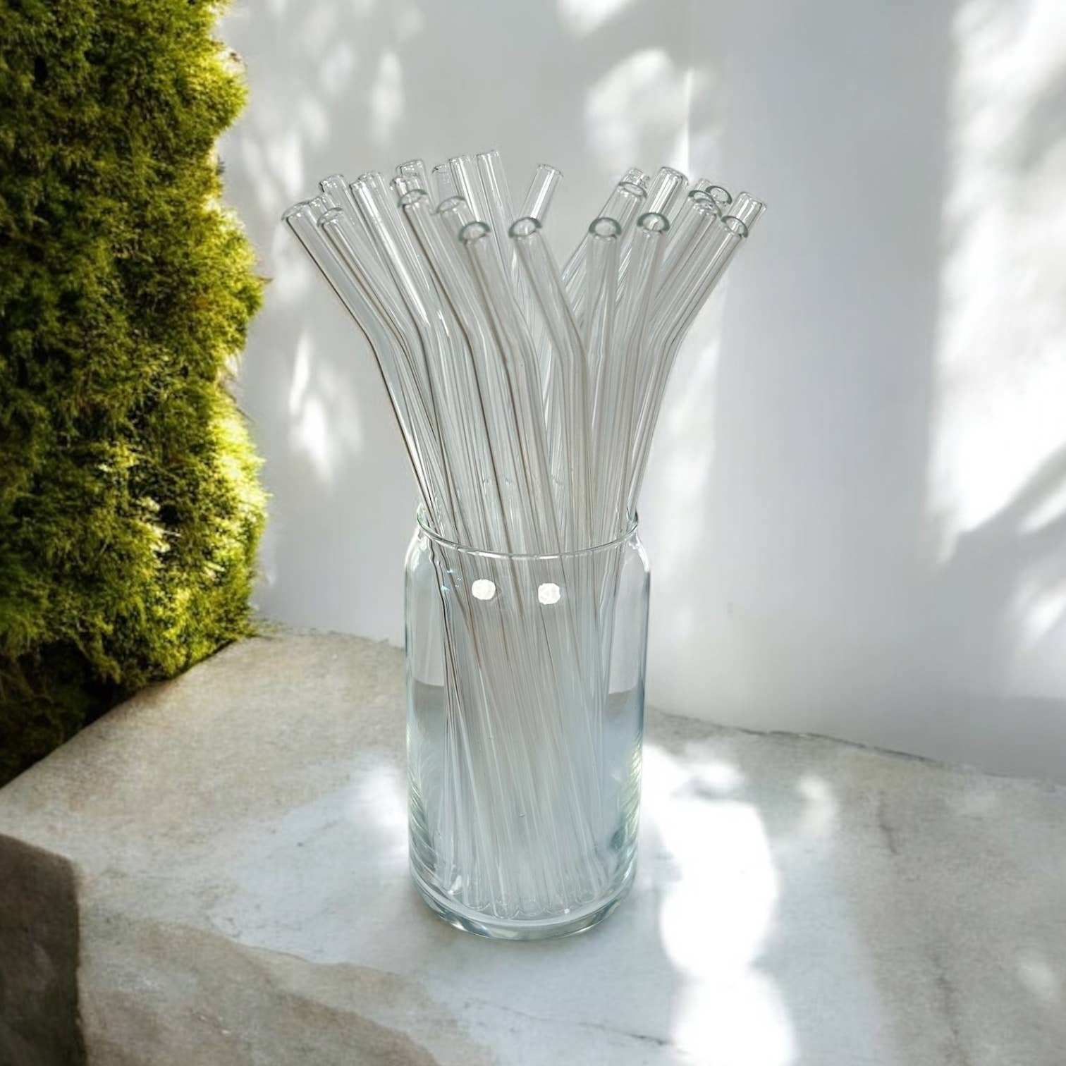 Glass Bent Top Straw