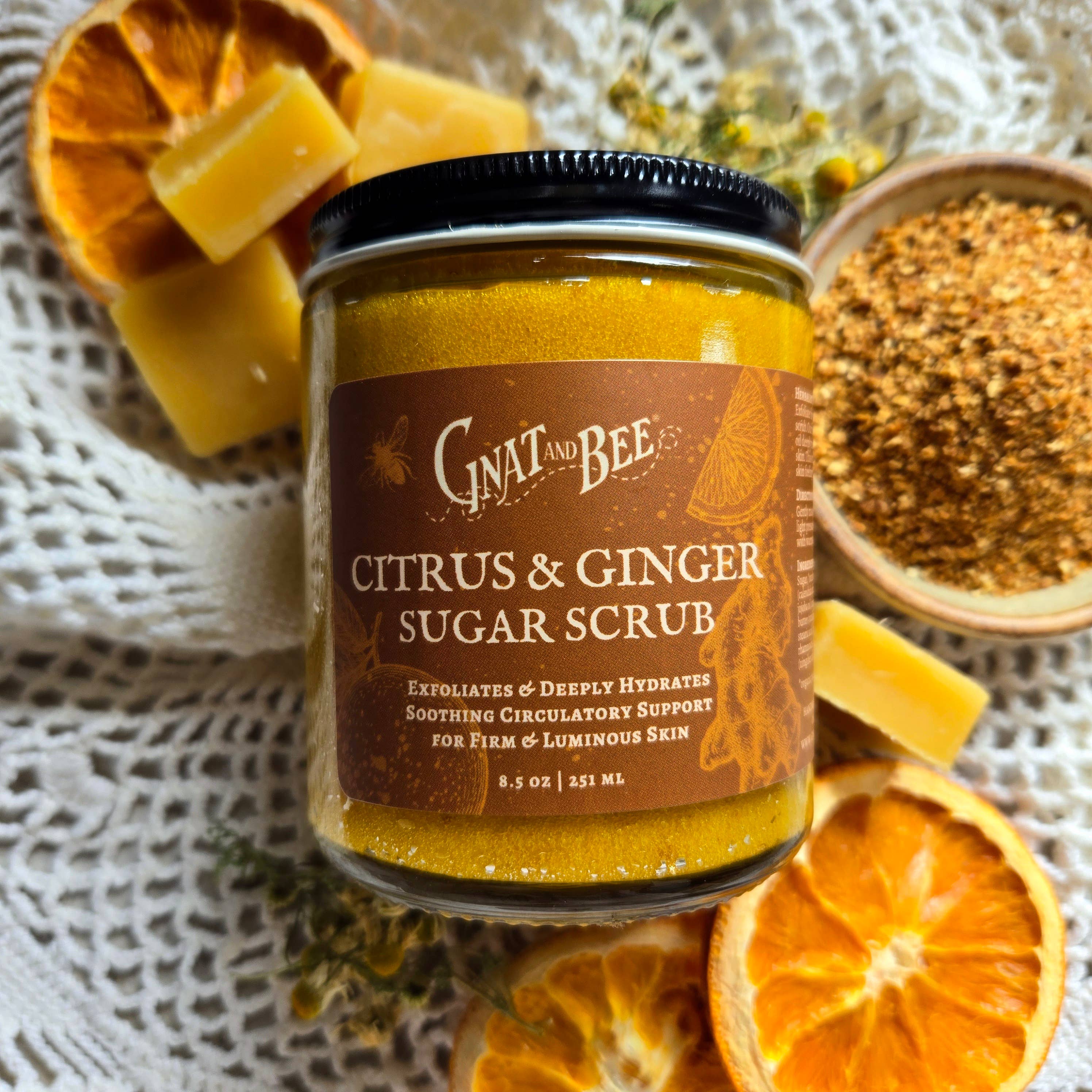 ✨Citrus & Ginger Sugar Scrub