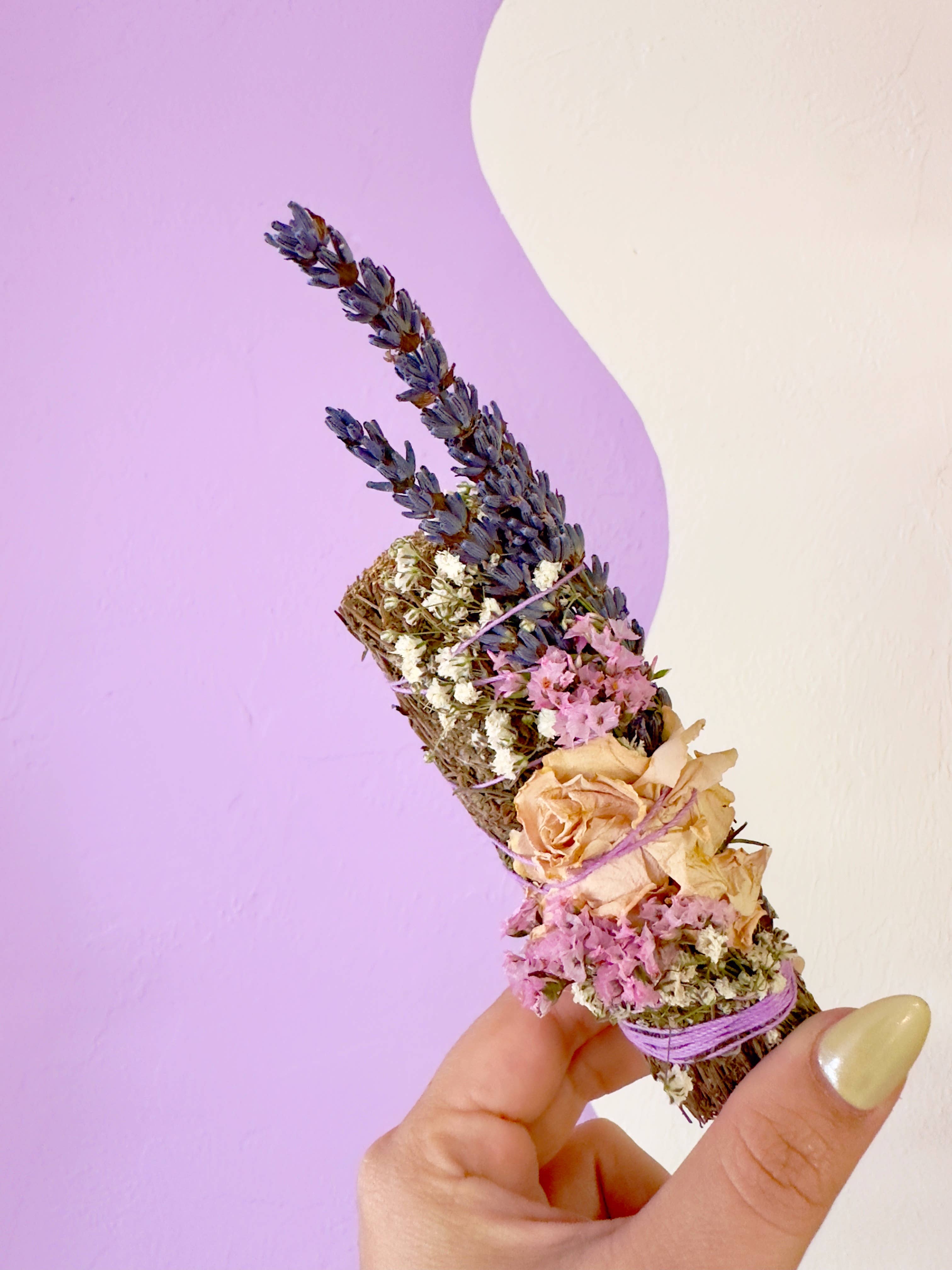 LAVENDER THYME Bundle - Smoke Cleansing - Smudge
