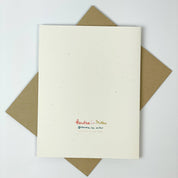 Howdy Hound Dog– Autumn Fall Greeting Card | Dog Stationery