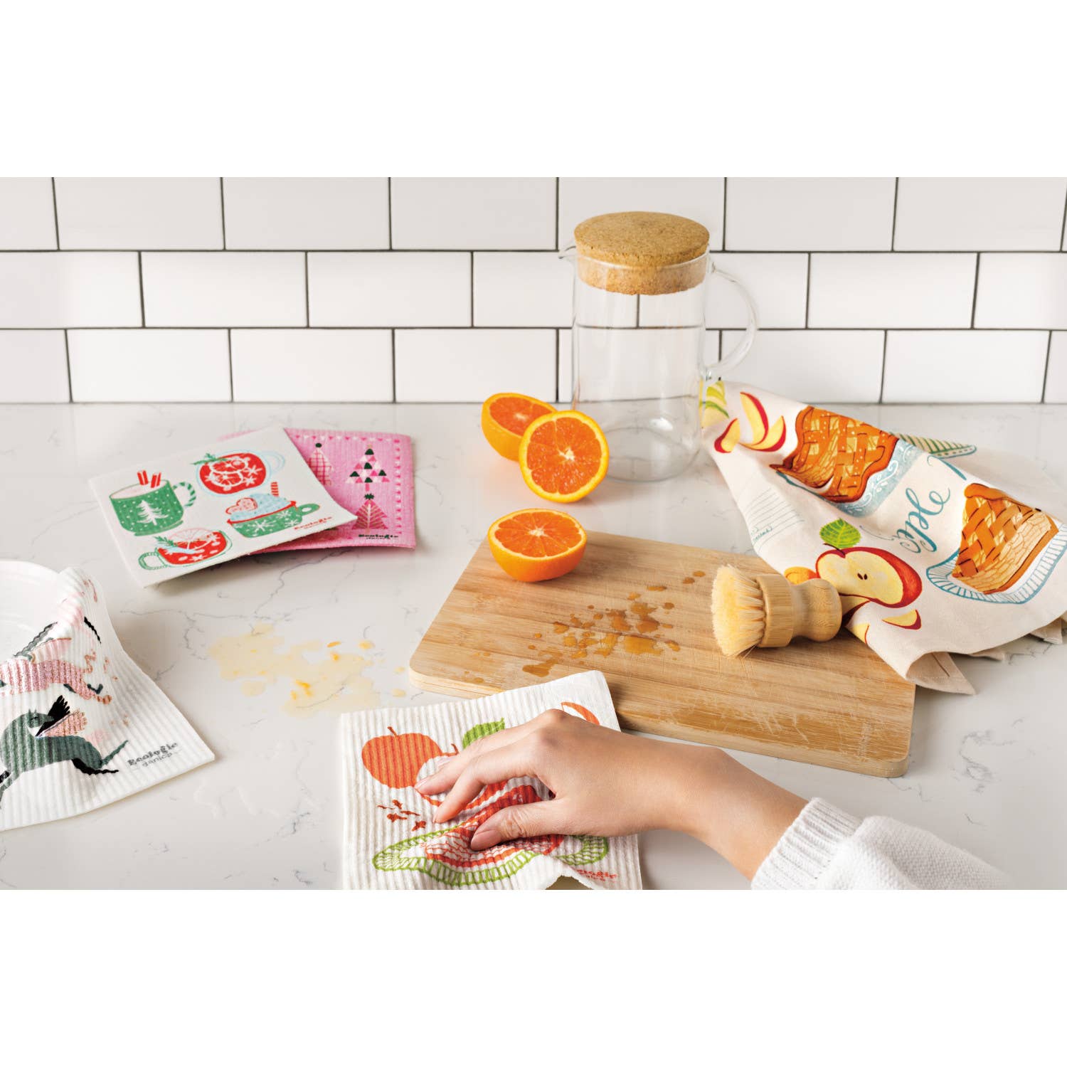 Sweet as Pie Dishtowels Set of 2