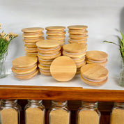 Bamboo Mason Jar Lid - Standard Mouth