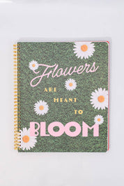 Ban.do Rough Draft Large Notebook, Floral Stripe