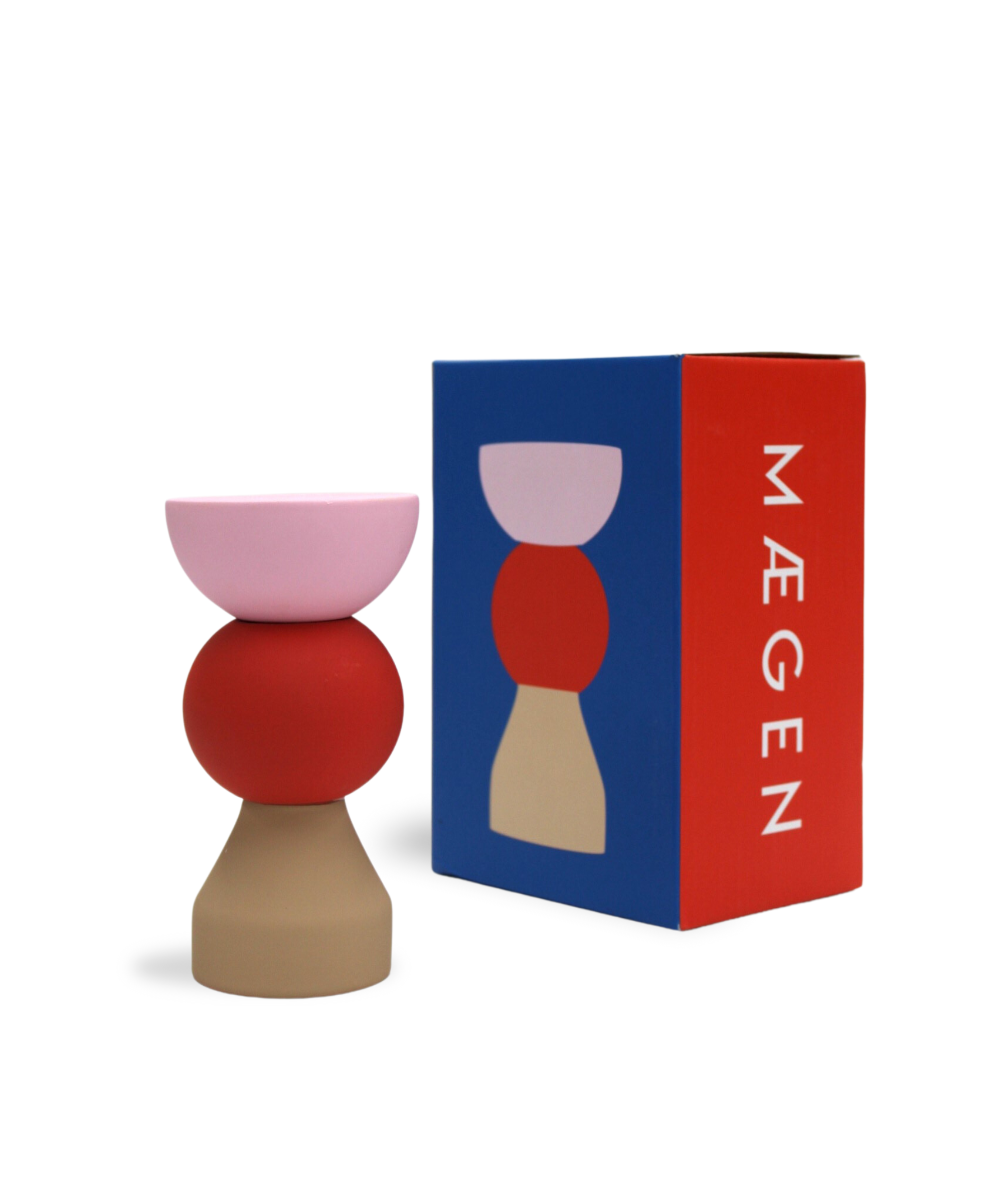 Maegen Stacks – Tomato Candlestick Holder