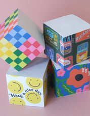 Sticky Note Cube | Tinned Fish