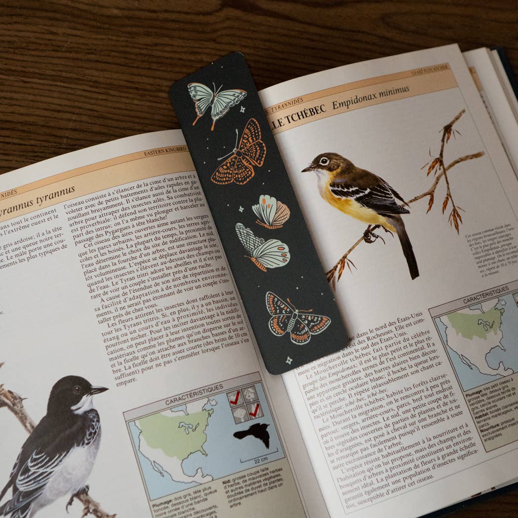 Stay Home Club Flutter By - Butterflies Bookmark