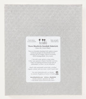 Lemon Lime on Grey Swedish Dishcloth