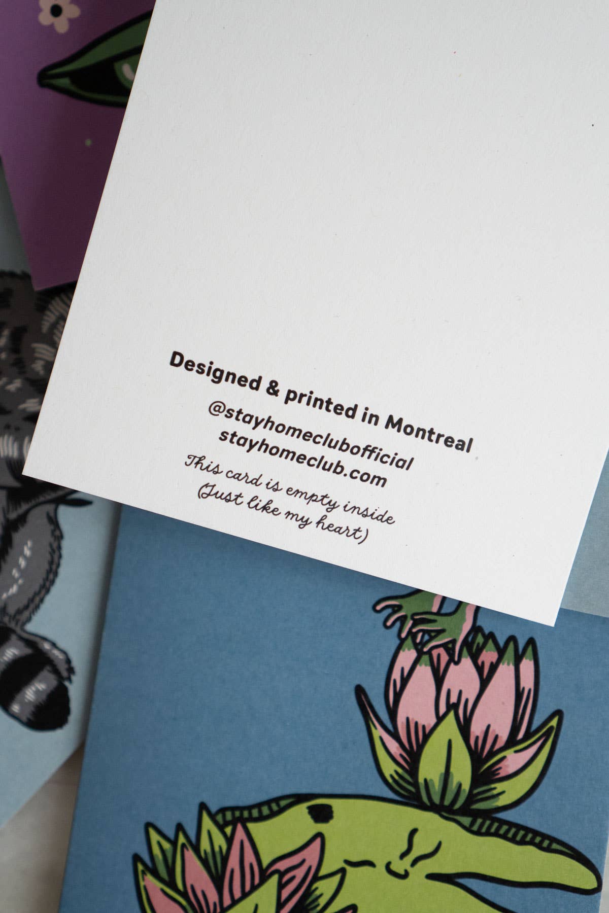 Hi (Worm) Card