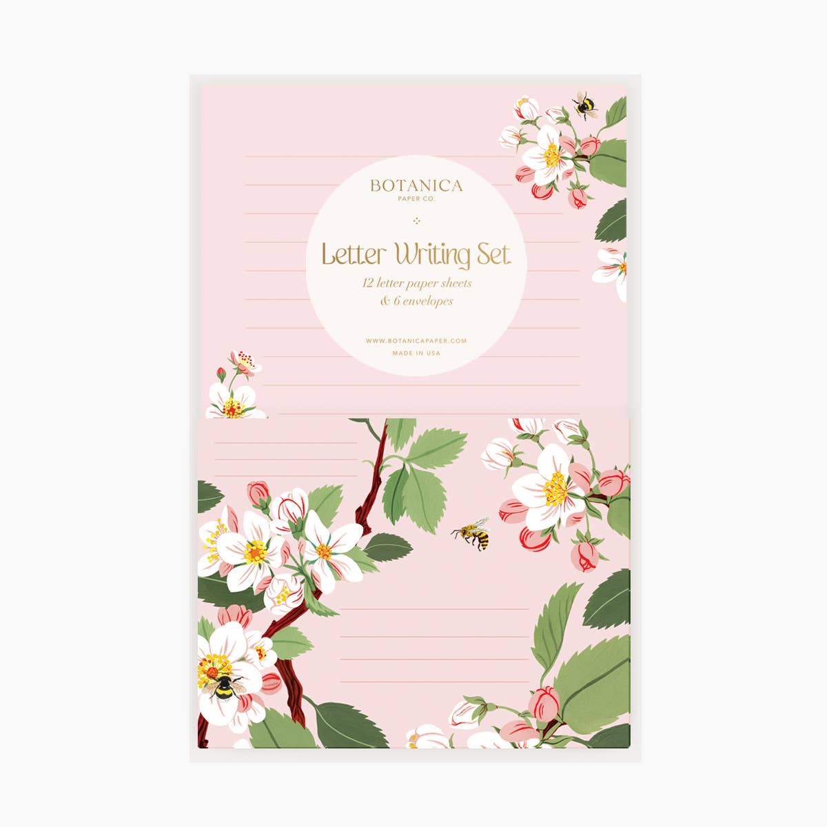 APPLE BLOSSOM / Letter Writing Set