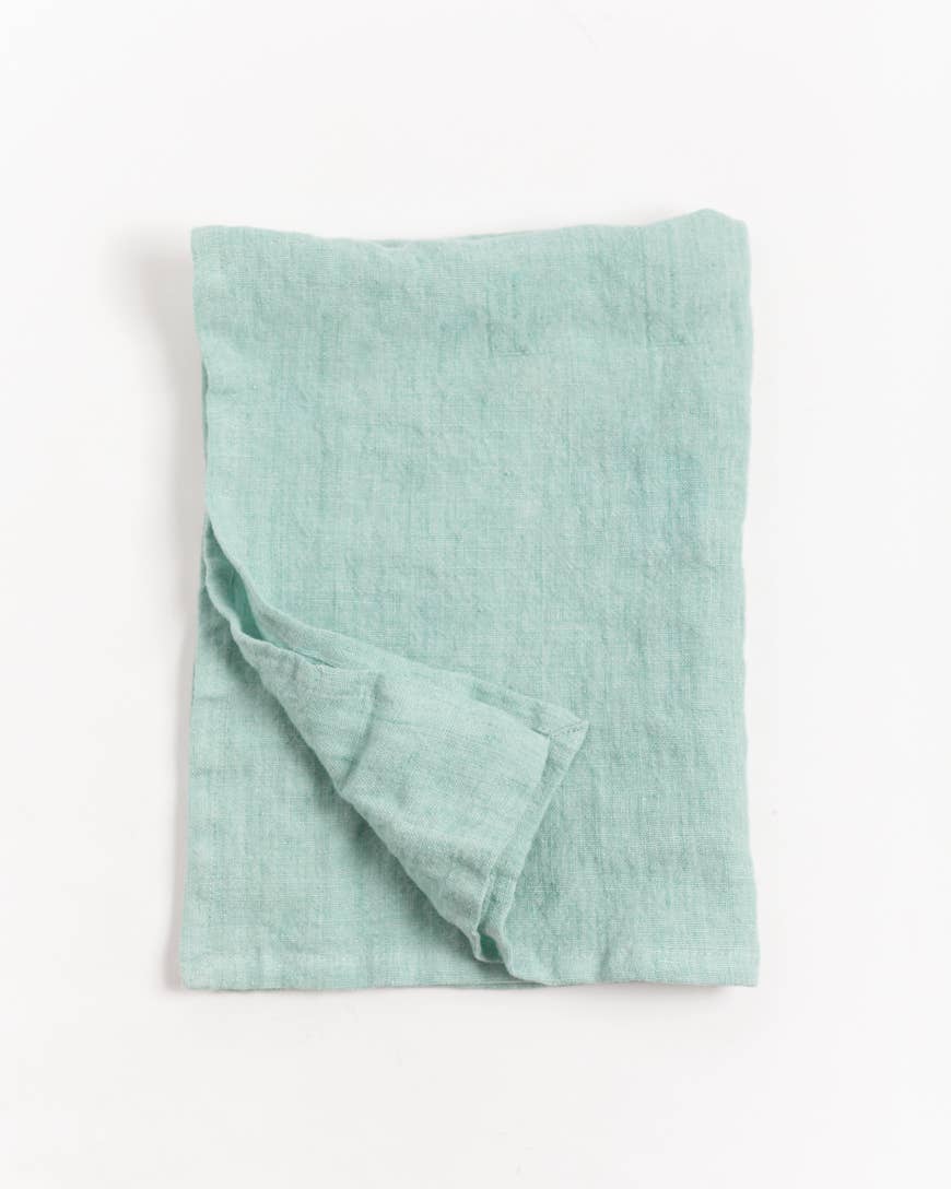 Stone Washed Linen Tea Towel | 18" x 26"
