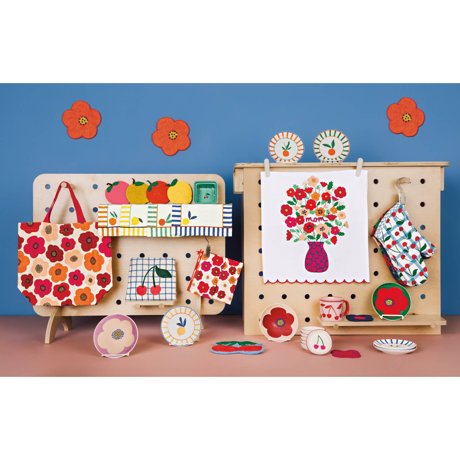 Very Cherry Mitts Set of 2