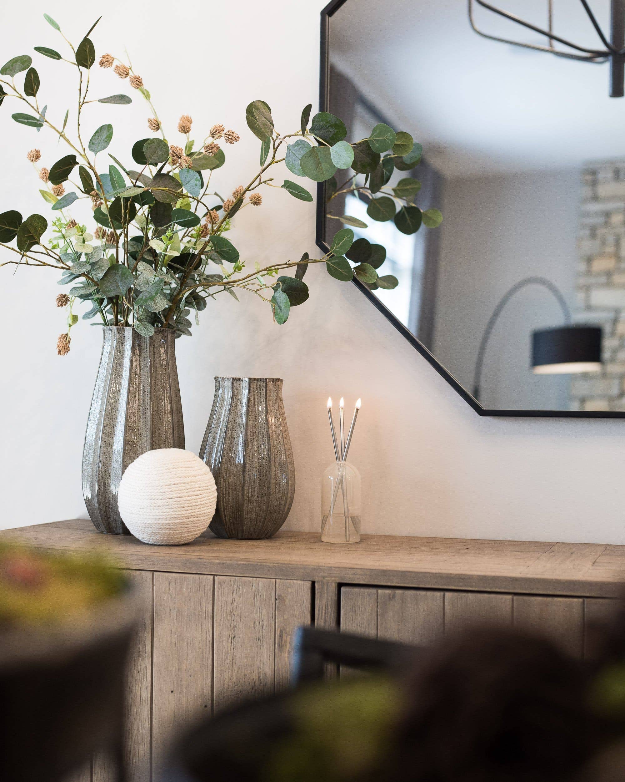 Pampas Vase Candle Holder