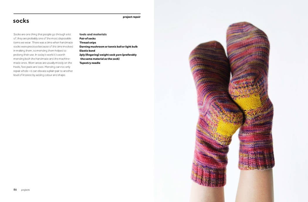 Visible Mending Instructional Book