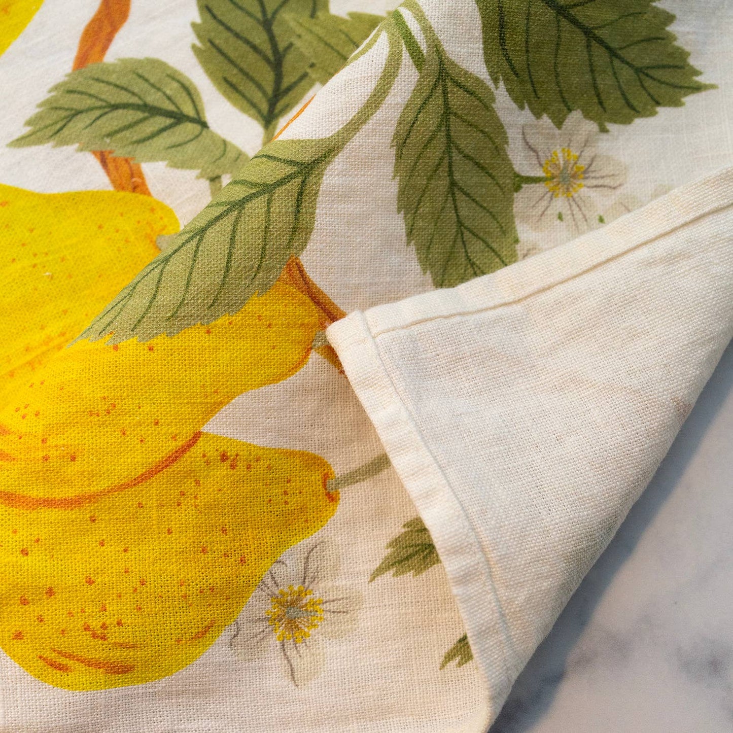 PEAR ORCHARD | 100% LINEN TEA TOWEL