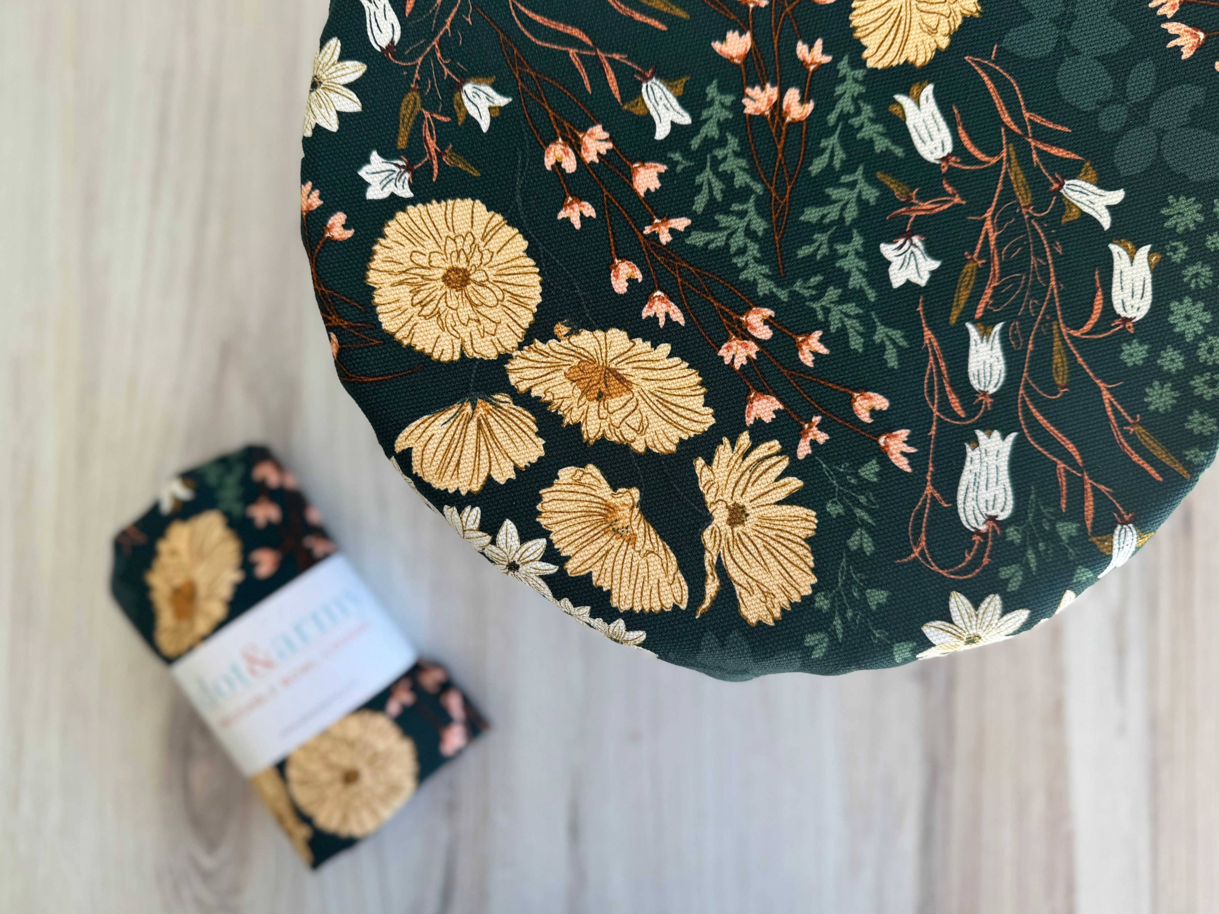 Reusable Bowl Cover- Enchanted Garden