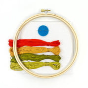 Twin Blooms Beginner Cross Stitch Kit 