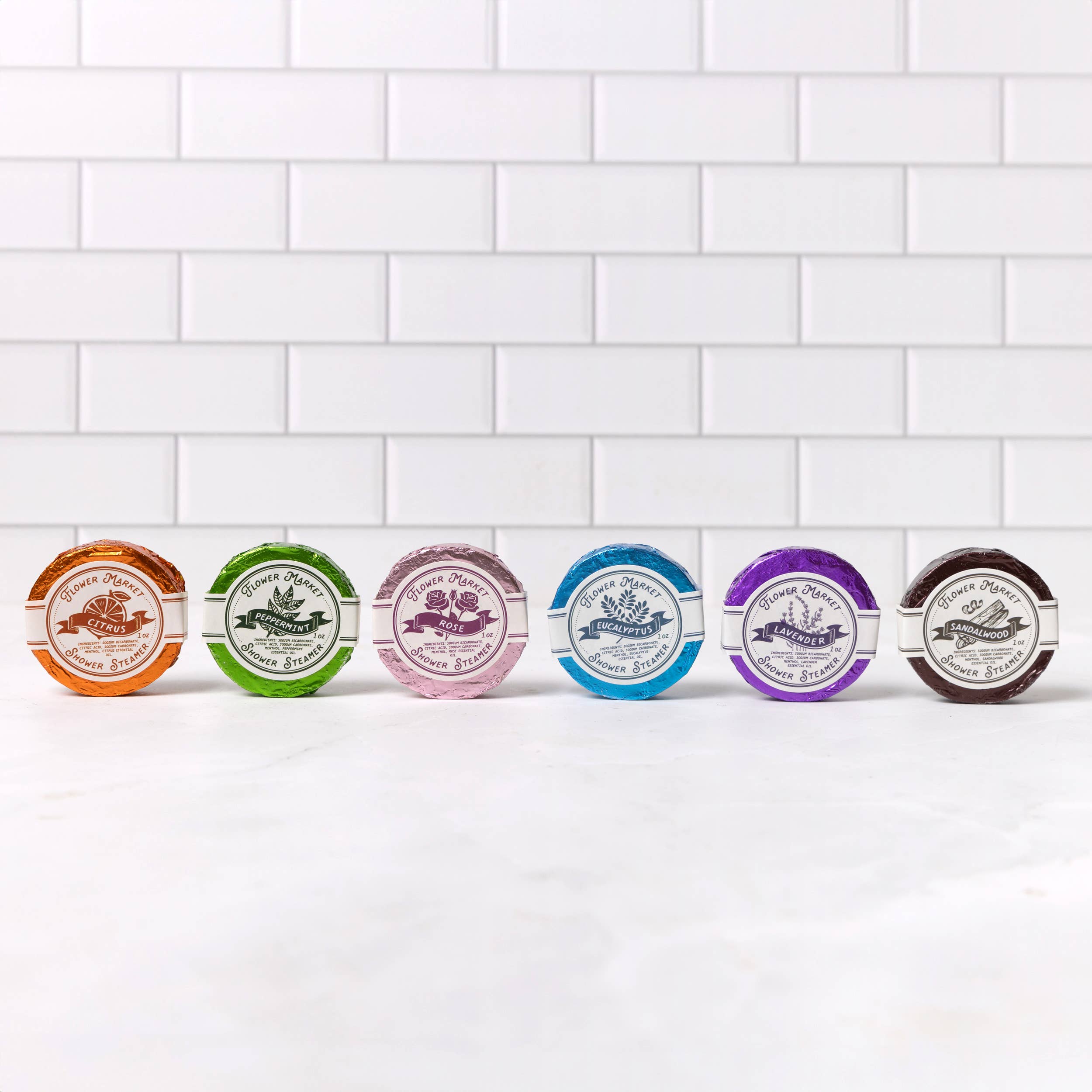 Aromatherapy Shower Steamers – Flower Market Scents