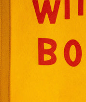 Surround Me With Your Boundless Love Camp Flag • John Prine x Oxford Pennant
