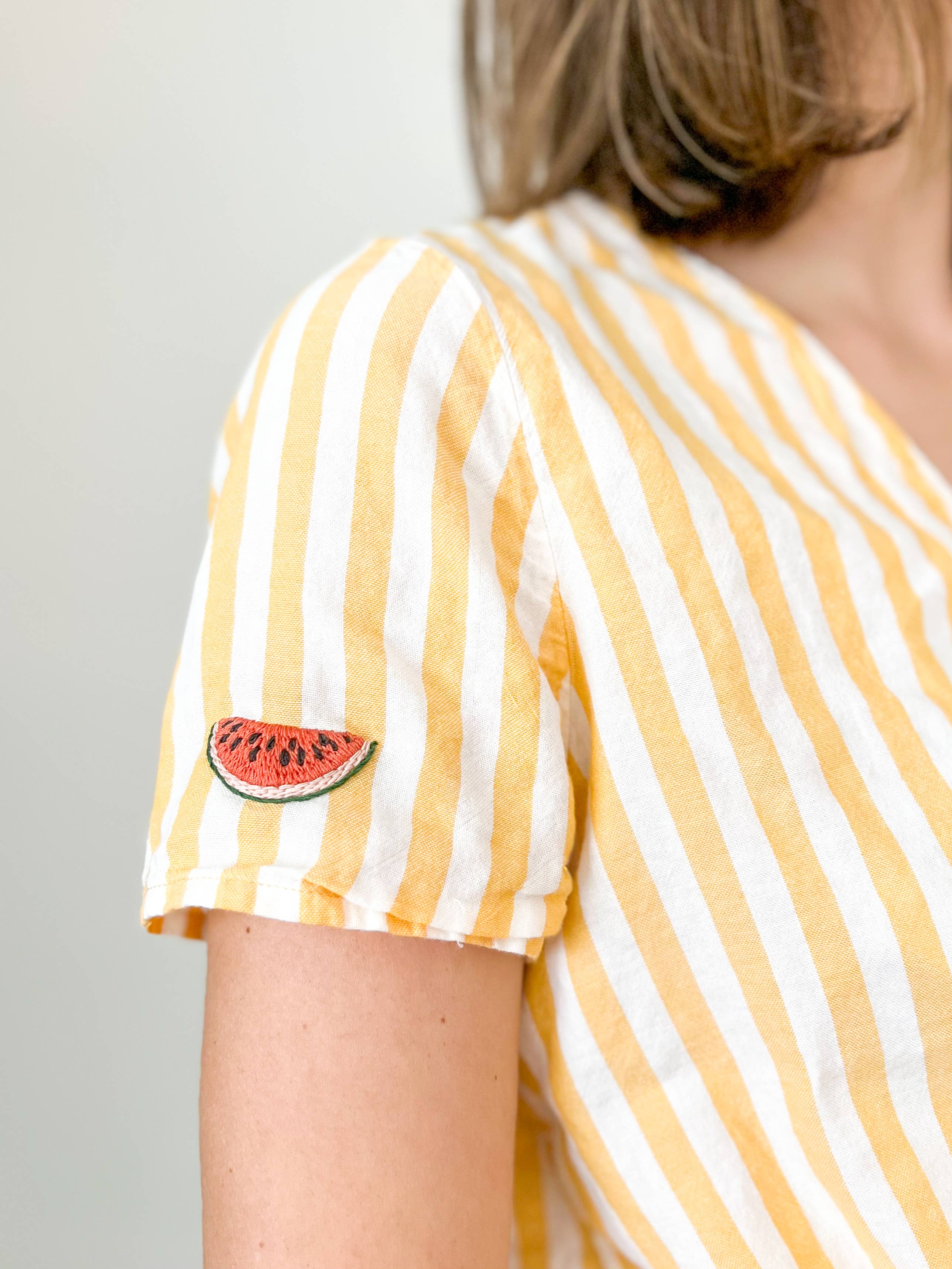 Summer Stick & Stitch Embroidery Patterns/Patches