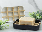 Eco-Lux friendly biodegradable bamboo soap dish