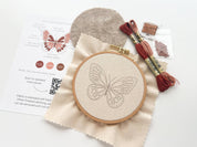 Butterfly Embroidery Kit