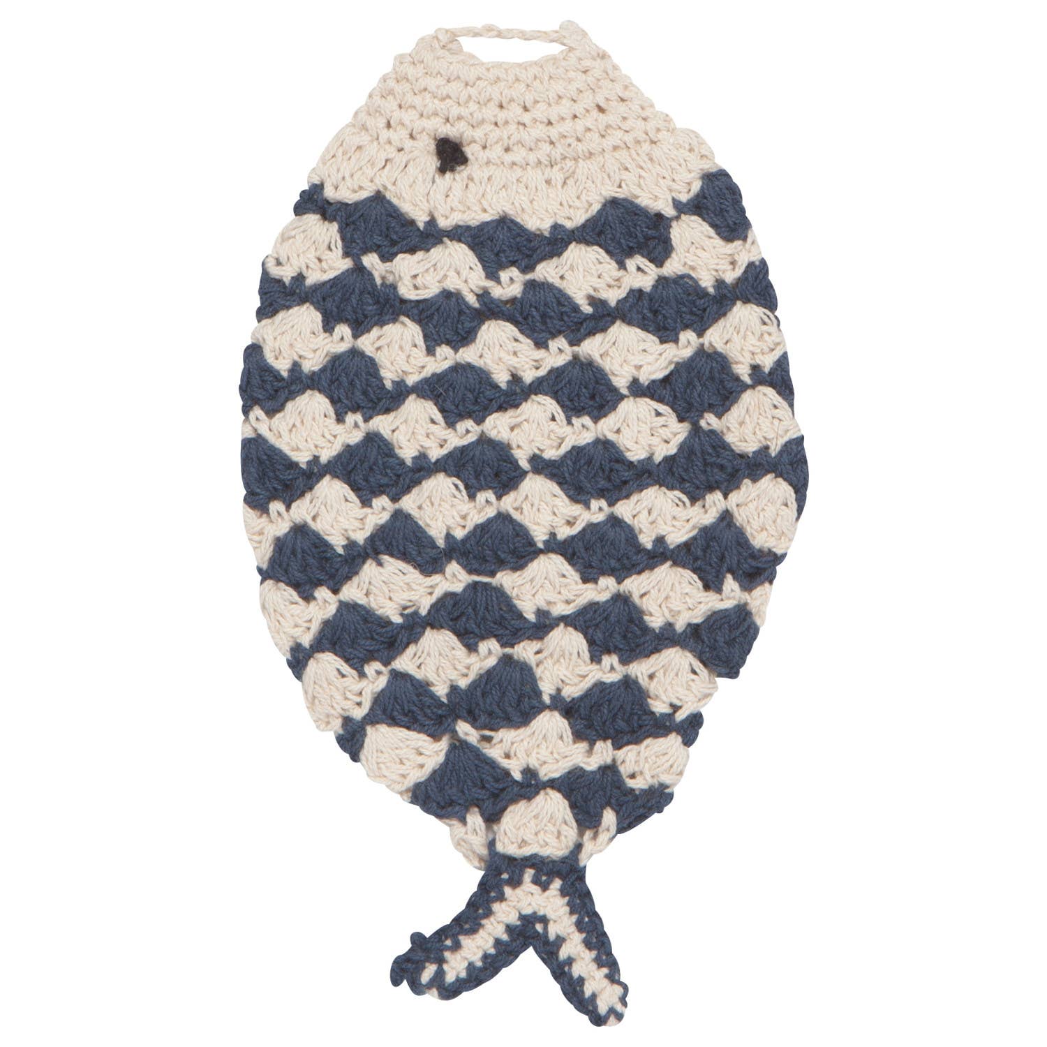 Little Fish Tawashi Crocheted Dishcloths Set of 2