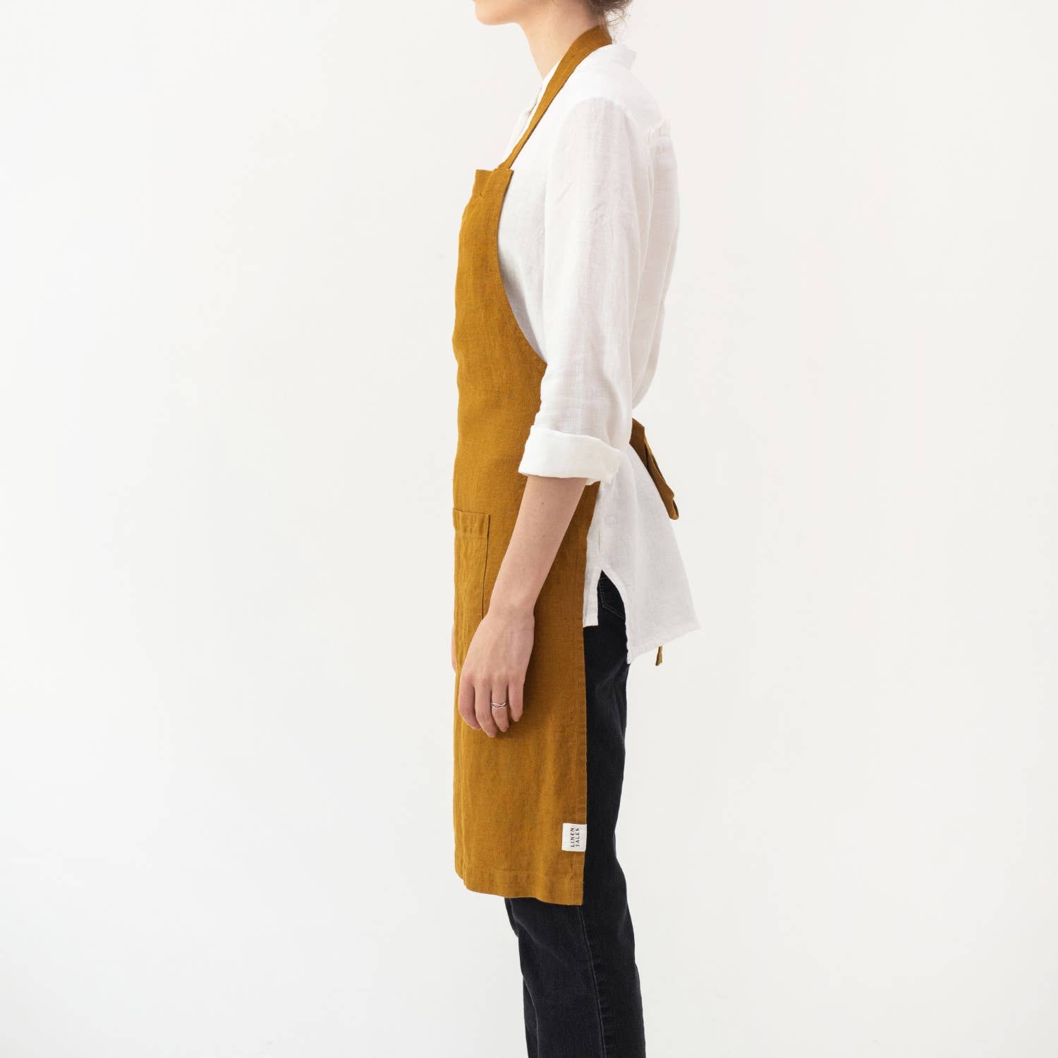 Bronze Linen Daily Apron