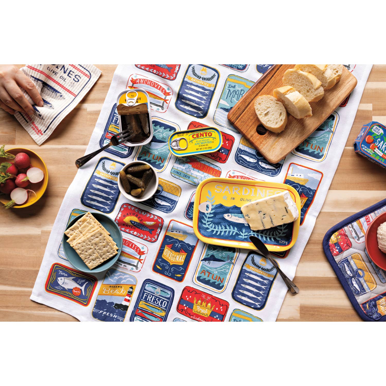 Del Mar Swedish Dishcloth