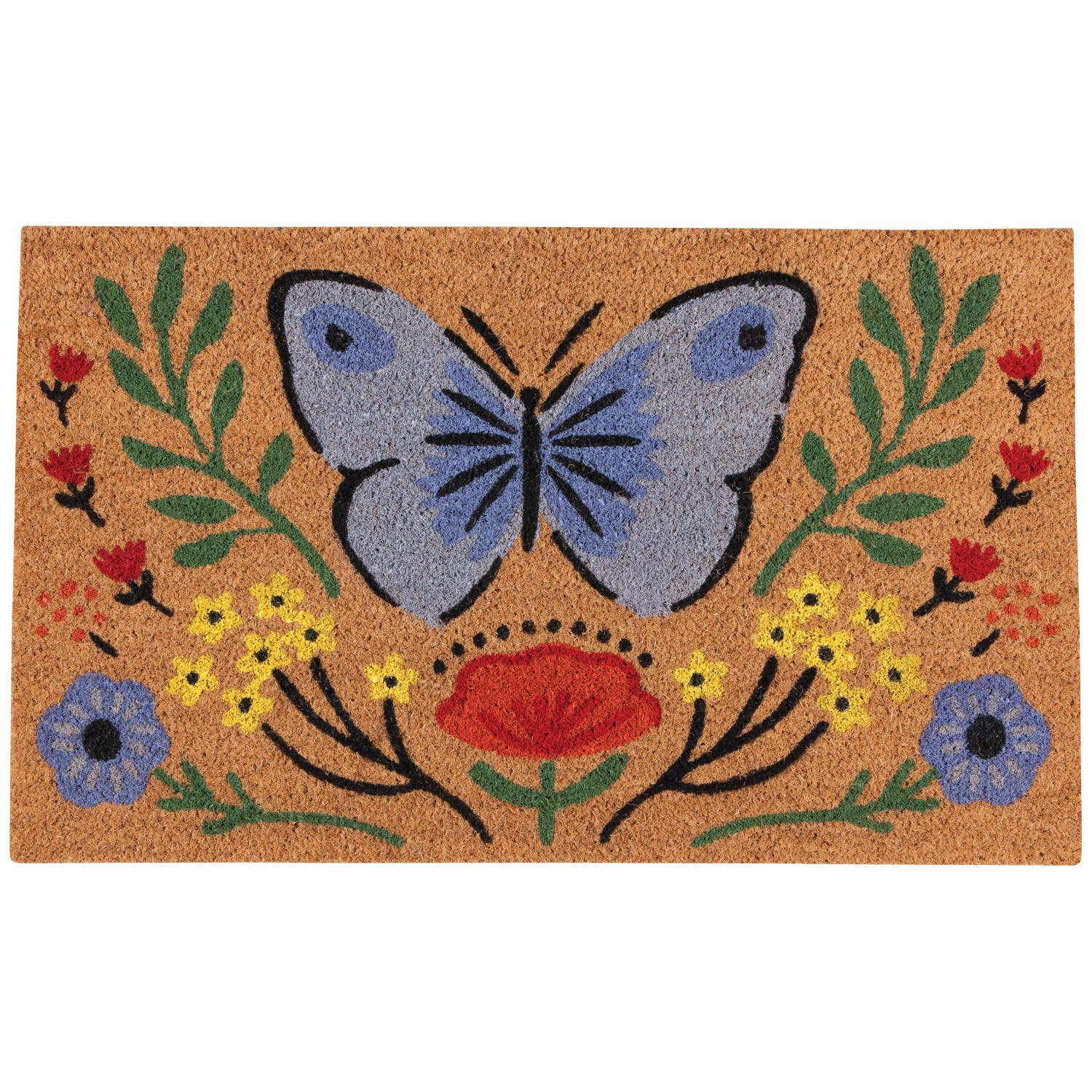 Morning Meadow Coir Doormat