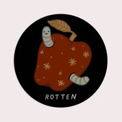 Rotten Apple Vinyl Sticker