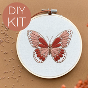 Butterfly Embroidery Kit