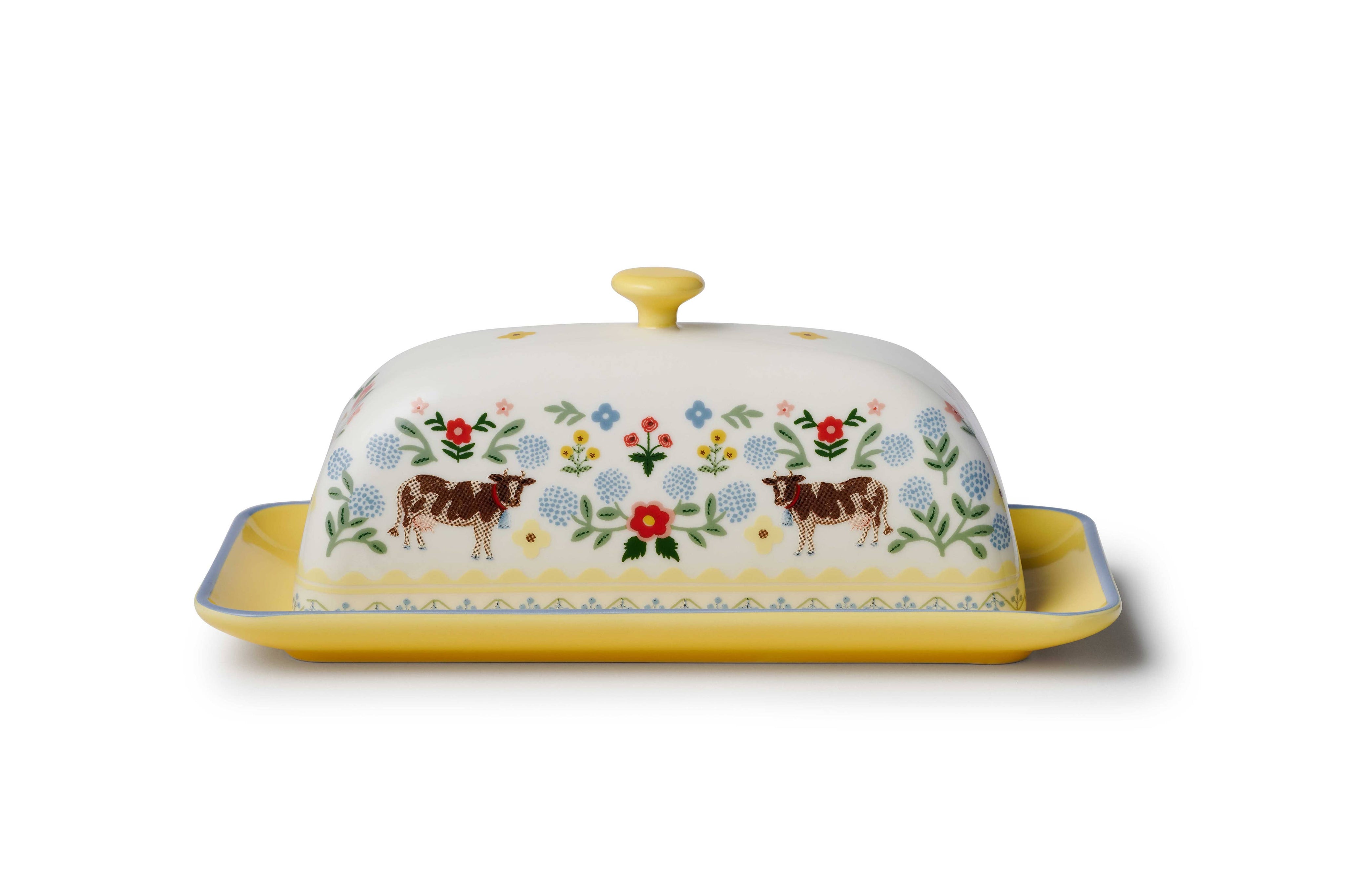 Rifle Paper Co. Home Sweet Home Porcelain Butter Dish