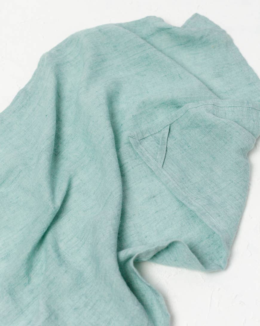 Stone Washed Linen Tea Towel | 18" x 26"