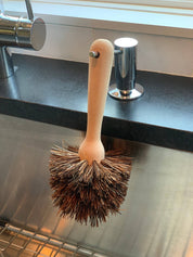 Fox Run Natural Dish Brush, Bassine, 8.5"