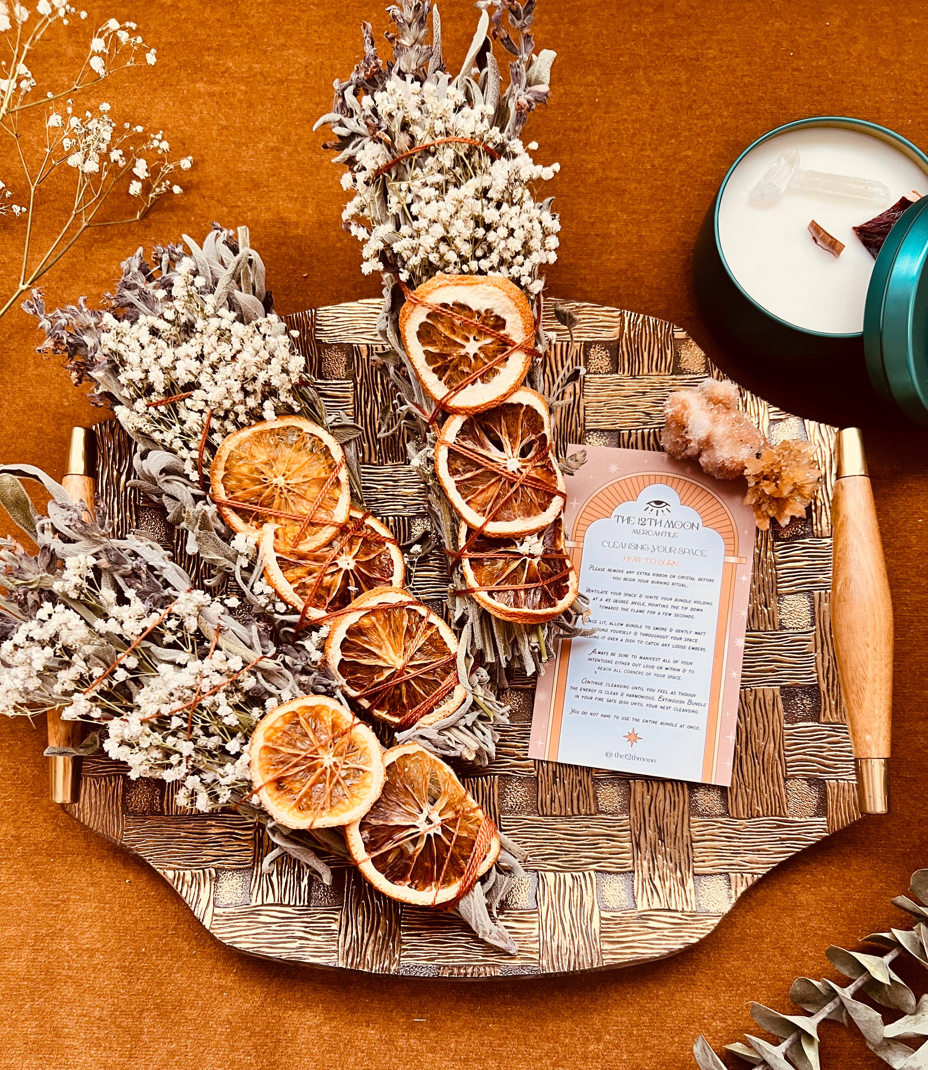 The 12th Moon CITRUS HARVEST Sage Bundle