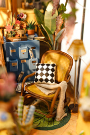 DIY Miniature House Book Nook Kit: Garden House