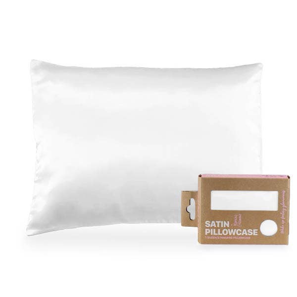 Single SATIN PILLOWCASE- Standard/ Queen