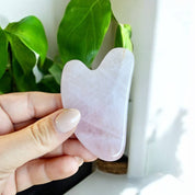 Rose Quartz Gua Sha | Facial Stone